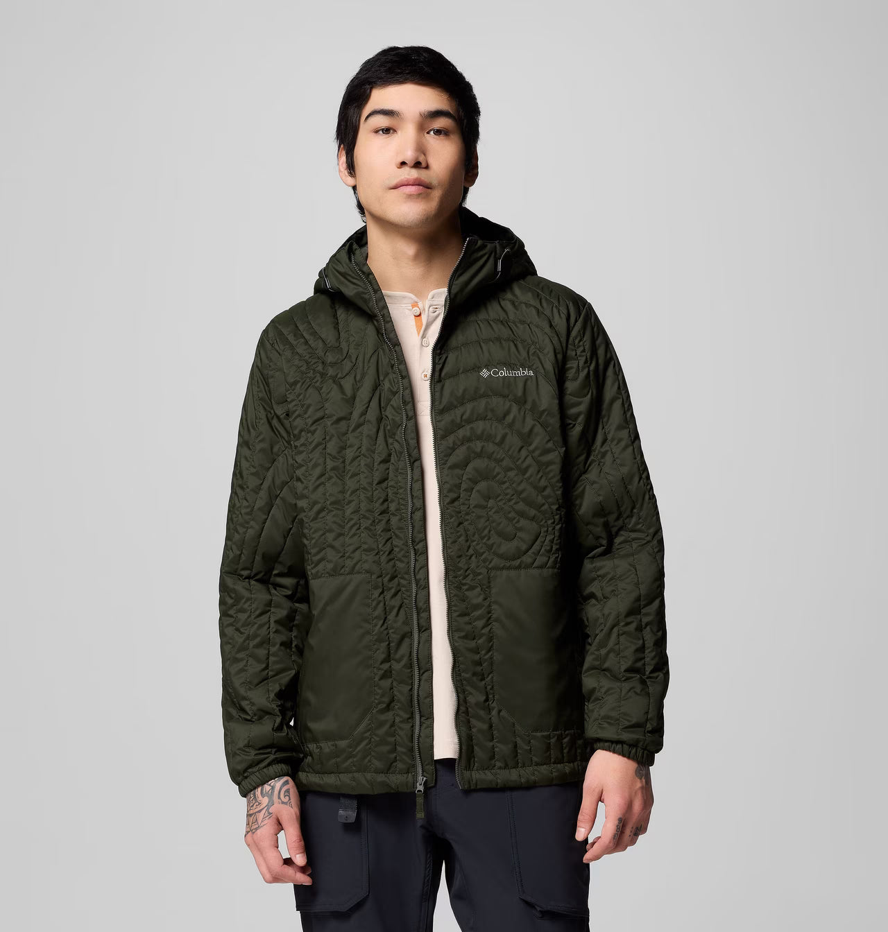Columbiam Men's Landroamer™ Quilted Hooded Jacket