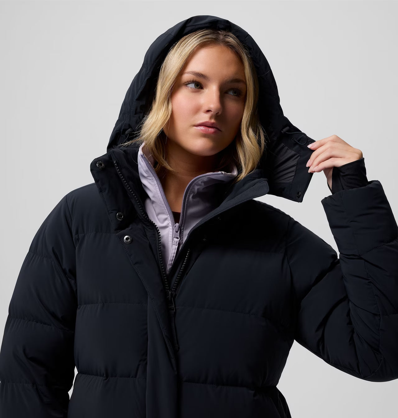 Columbia Women's Amaze Puff™ Long Hooded Jacket