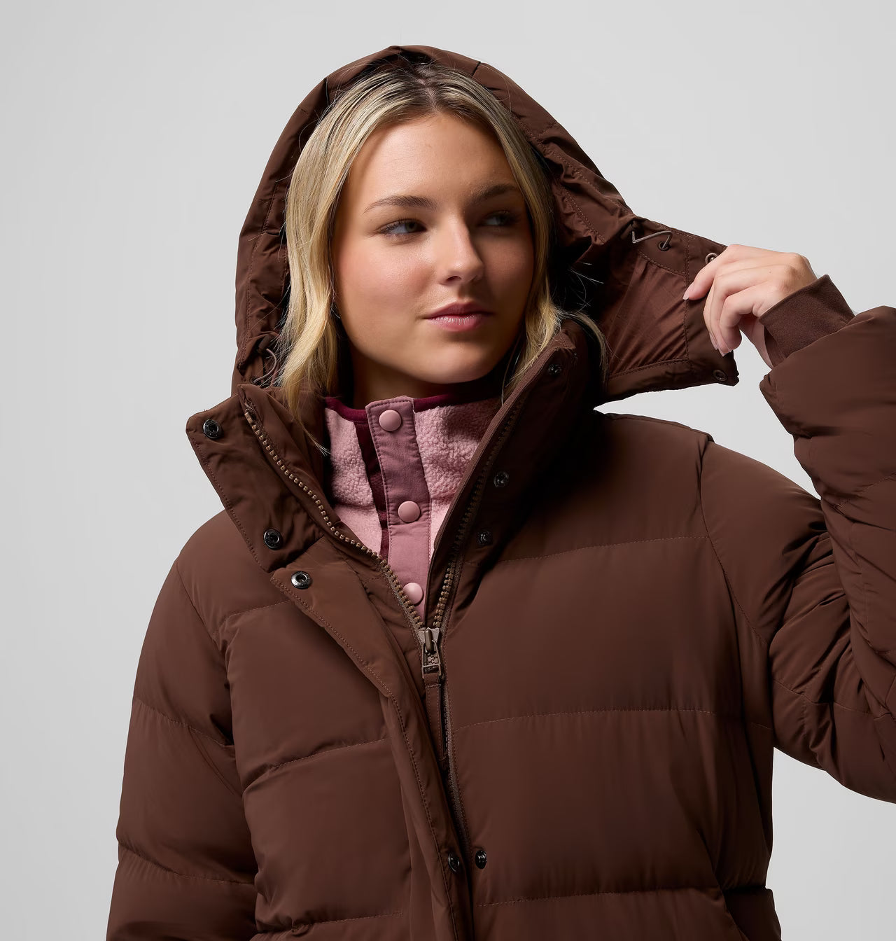 Columbia Women's Amaze Puff™ Long Hooded Jacket