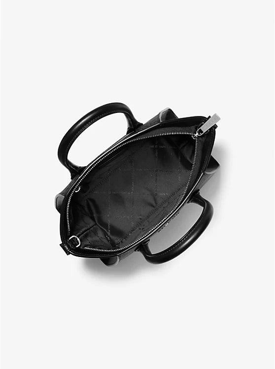 Michael Kors Avril Small Signature Logo Satchel Bag