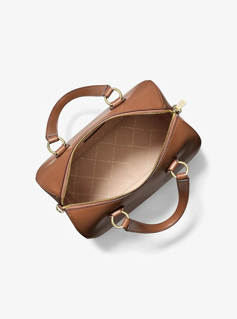 Michael Kors Grayson Medium Pebbled Leather Duffel Bag