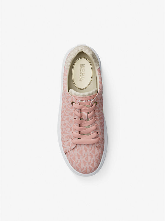 Michael Kors Romey Two-Tone Logo Platform Sneaker