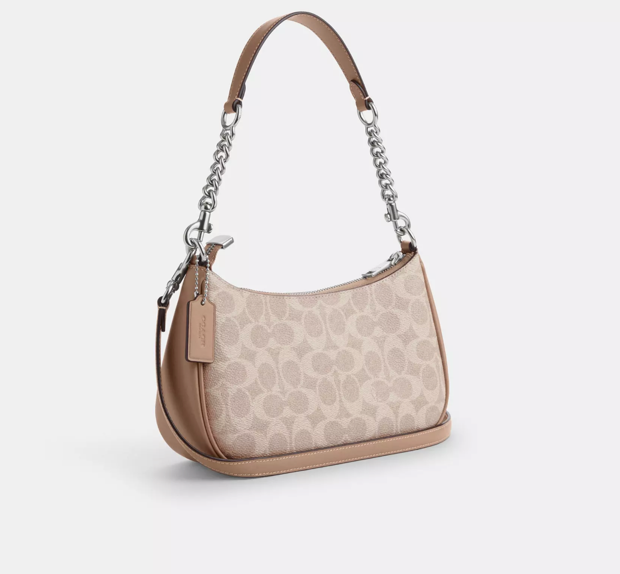 Coach Teri Shoulder Bag In Signature Canvas