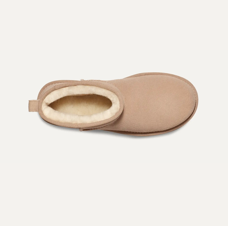 Women's Classic Ultra Mini Platform-Sand