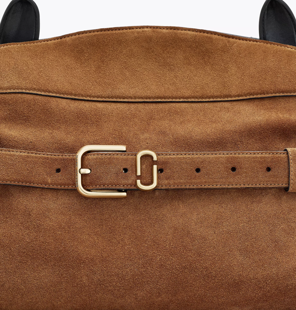 Marc Jacobs The Suede Dakota Satchel Bag-Copper