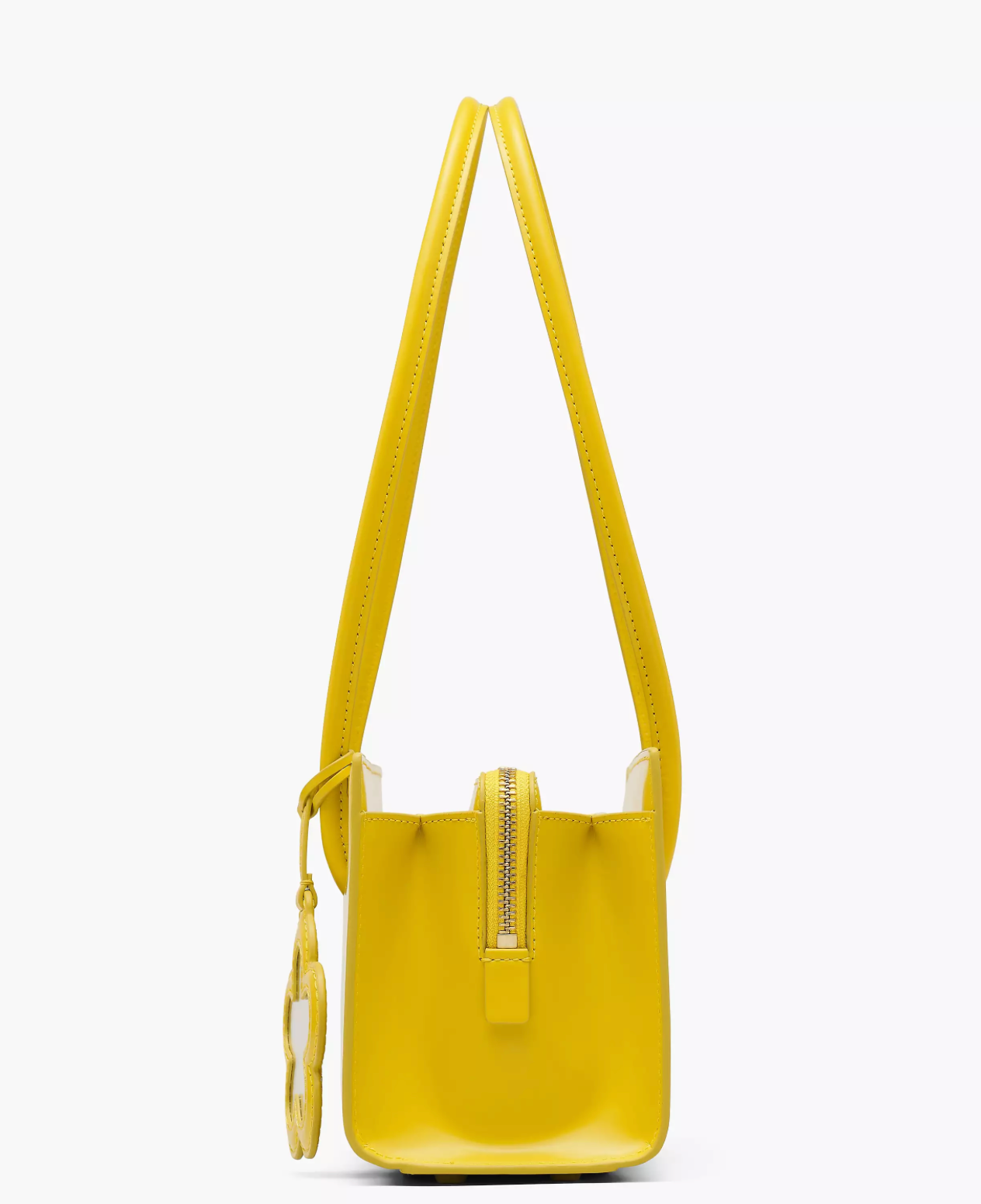 Marc Jacobs The Glam Mirror Satchel Bag-Joy Yellow