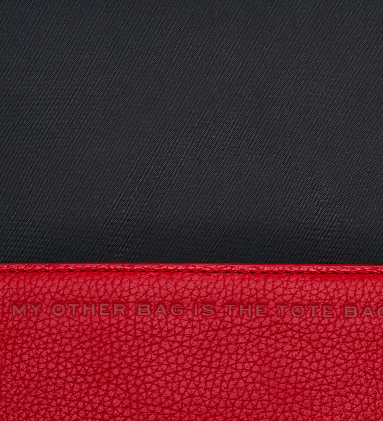 Marc Jacobs Leather Mini Bag True Red