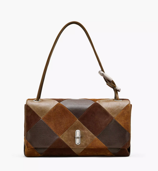 Marc Jacobs The Suede Patchwork Large Dual Bag