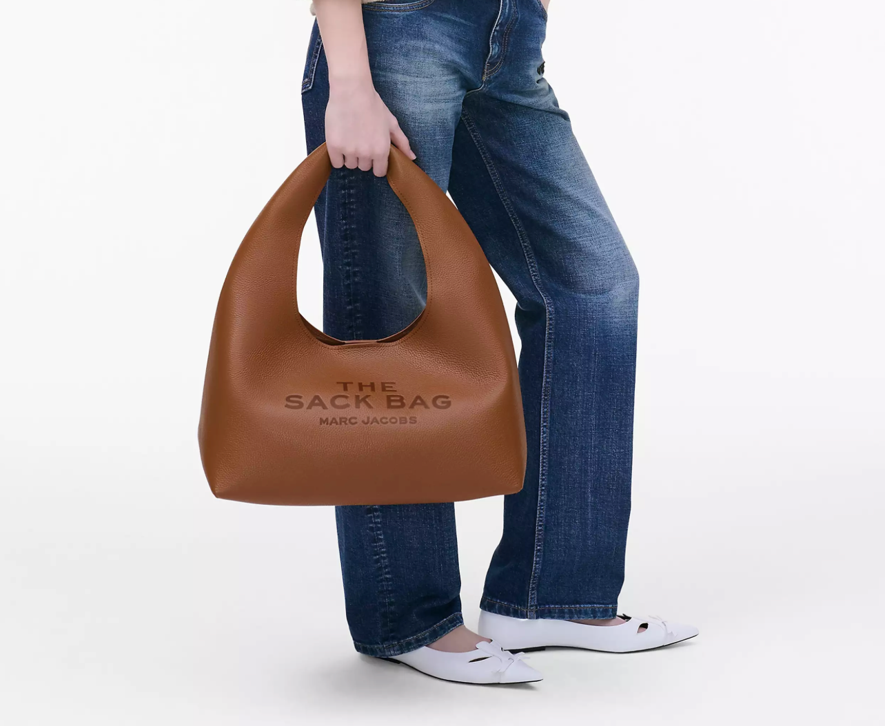 Mark Jacobs The Medium Sack Bag-Argan Oil