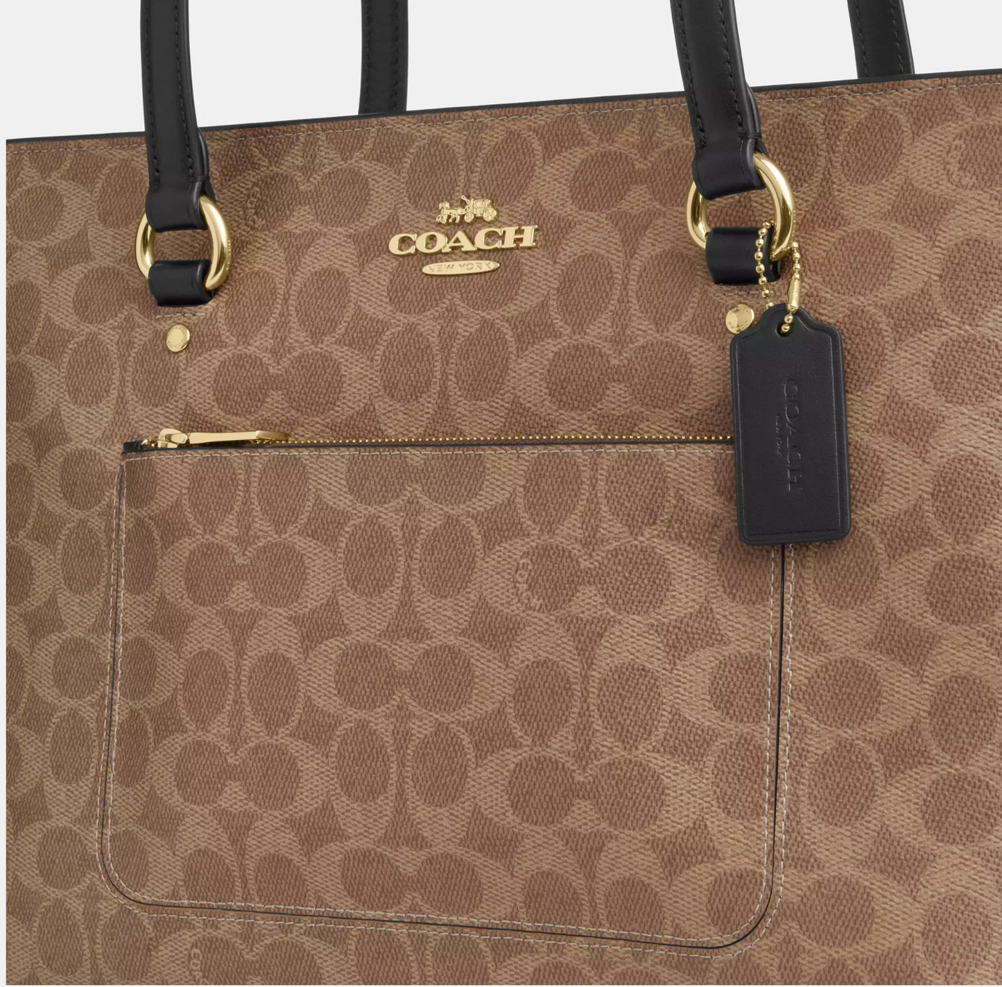 Station Tote Bag In Signature Canvas