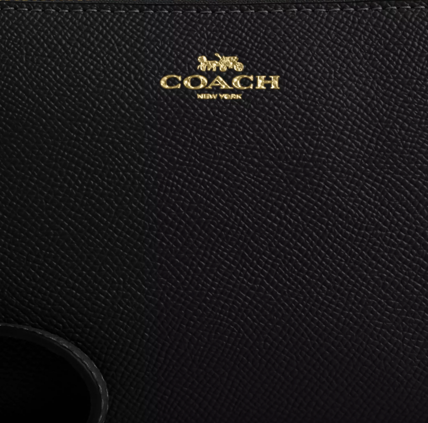 Coach Corner Zip Wristlet