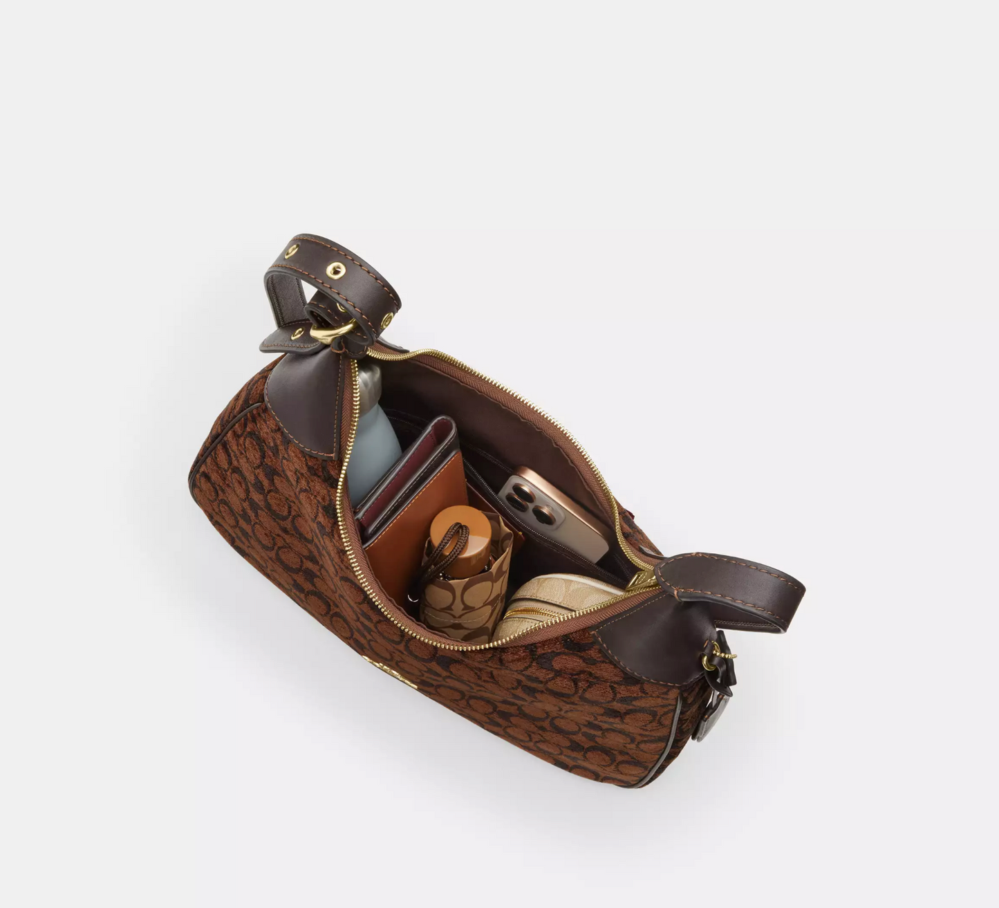 Coach Ella Shoulder Bag In Signature Chenille