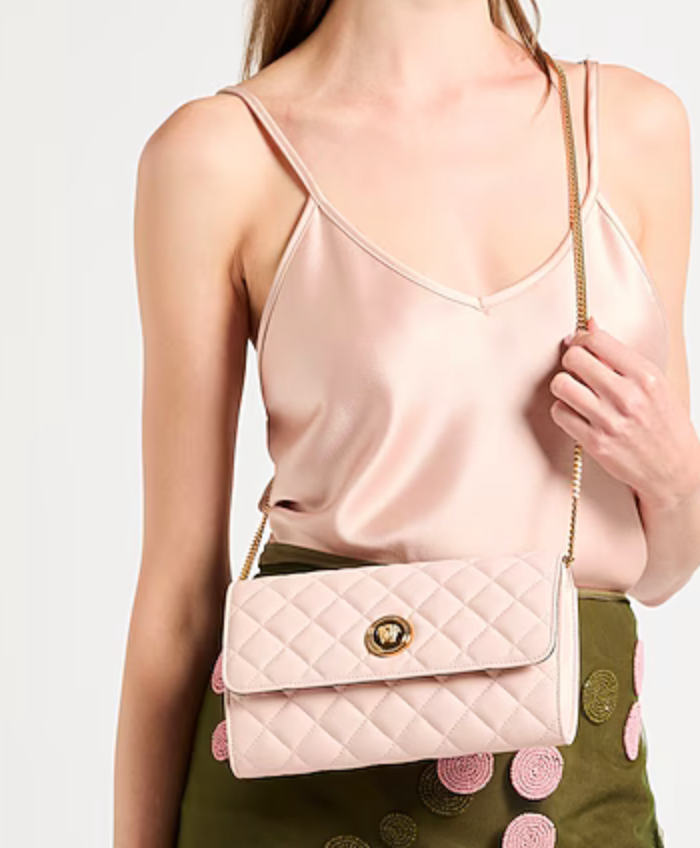 Versace Quilted Leather Clutch