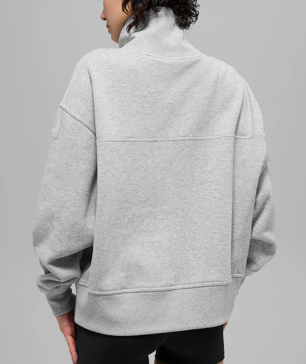 Alo Yoga Hazy Mock Neck Pullover