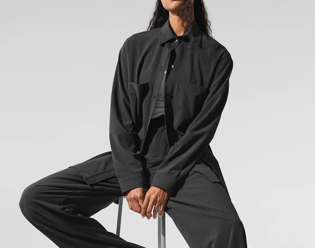 Alo Yoga Dreamscape Button Down Long Sleeve