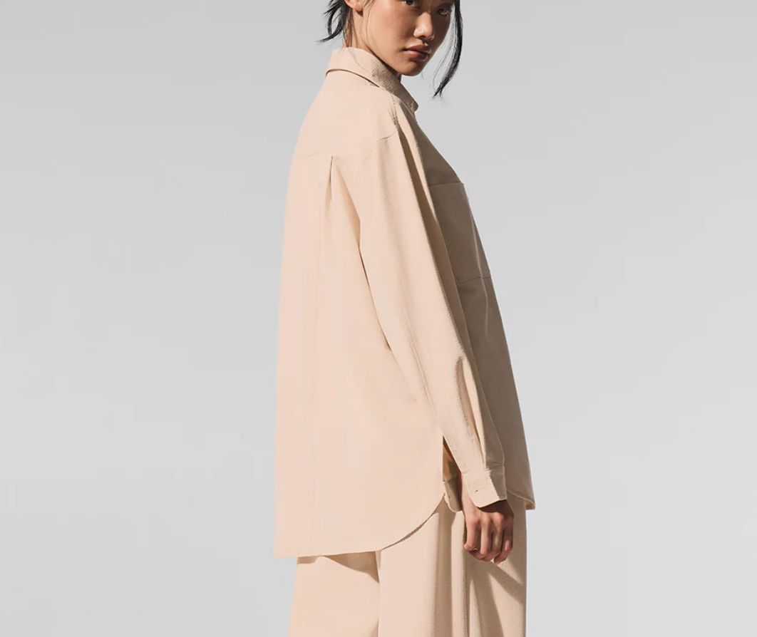 Alo Yoga Dreamscape Button Down Long Sleeve