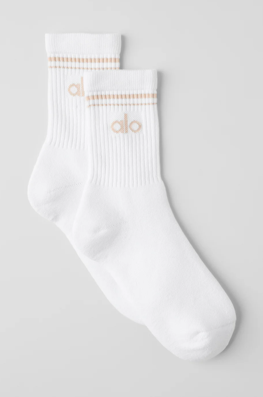Alo Yoga Unisex Half-Crew Throwback Sock