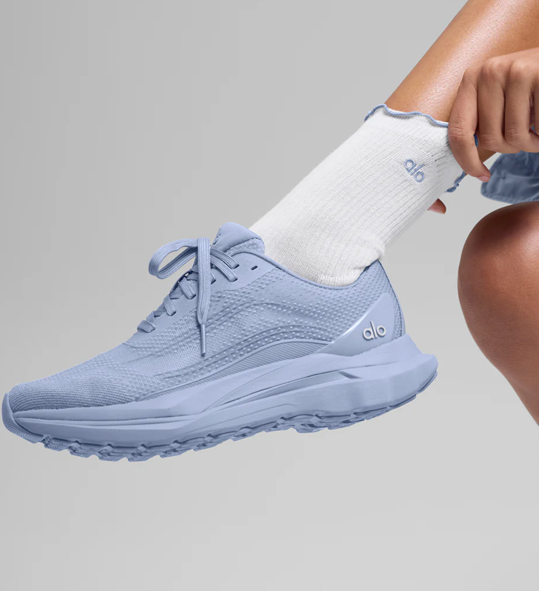 Alo Yoga Women's Lettuce Edge Sock