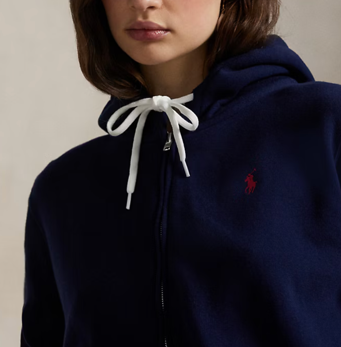 Polo Ralph Lauren Fleece Full-Zip Hoodie - Cruise Navy