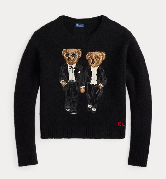 Polo Ralph Lauren The Ralph & Ricky Tuxedo Bear Sweater