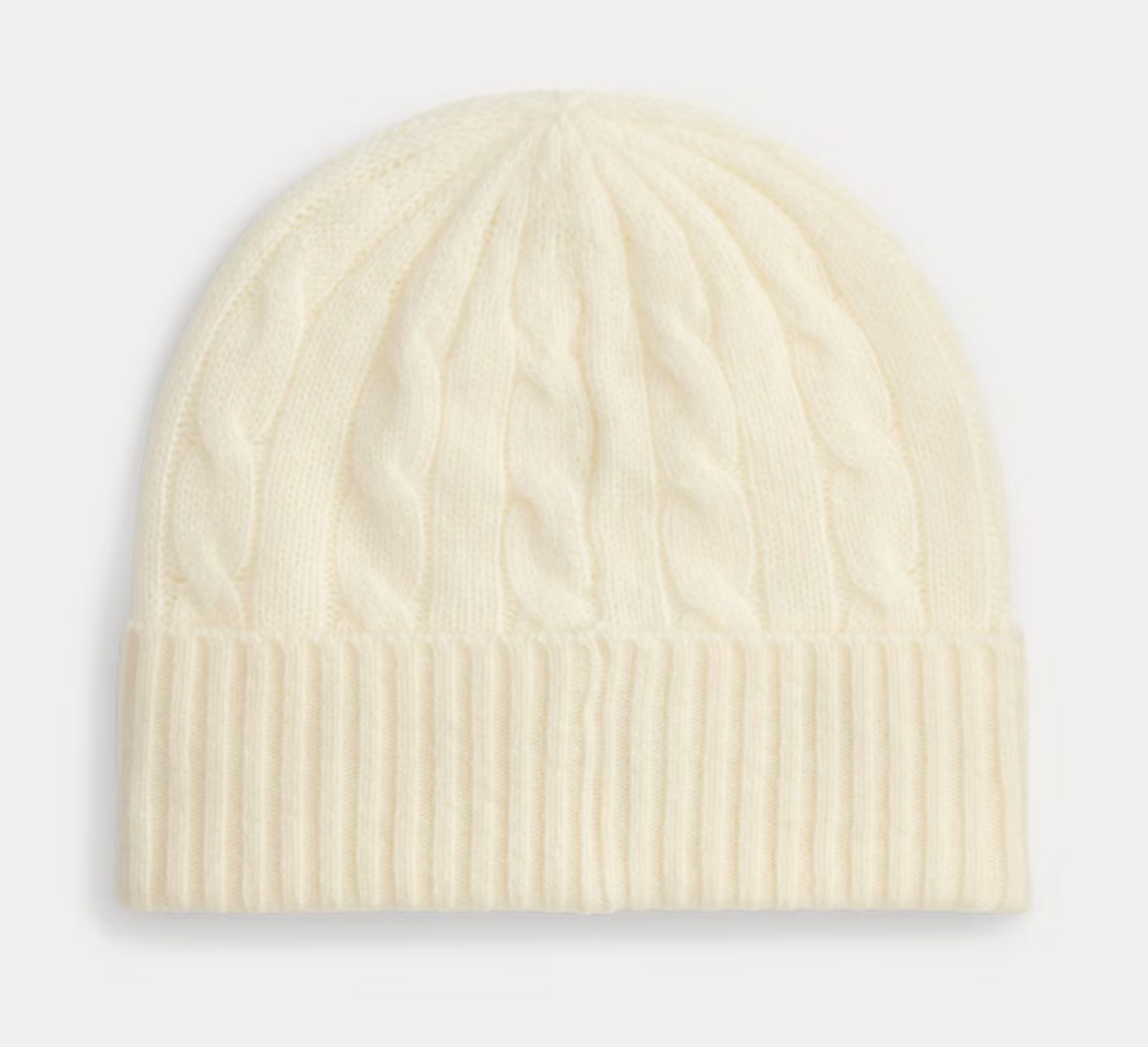 Polo Ralph Lauren Cable-Knit Wool-Cashmere Beanie