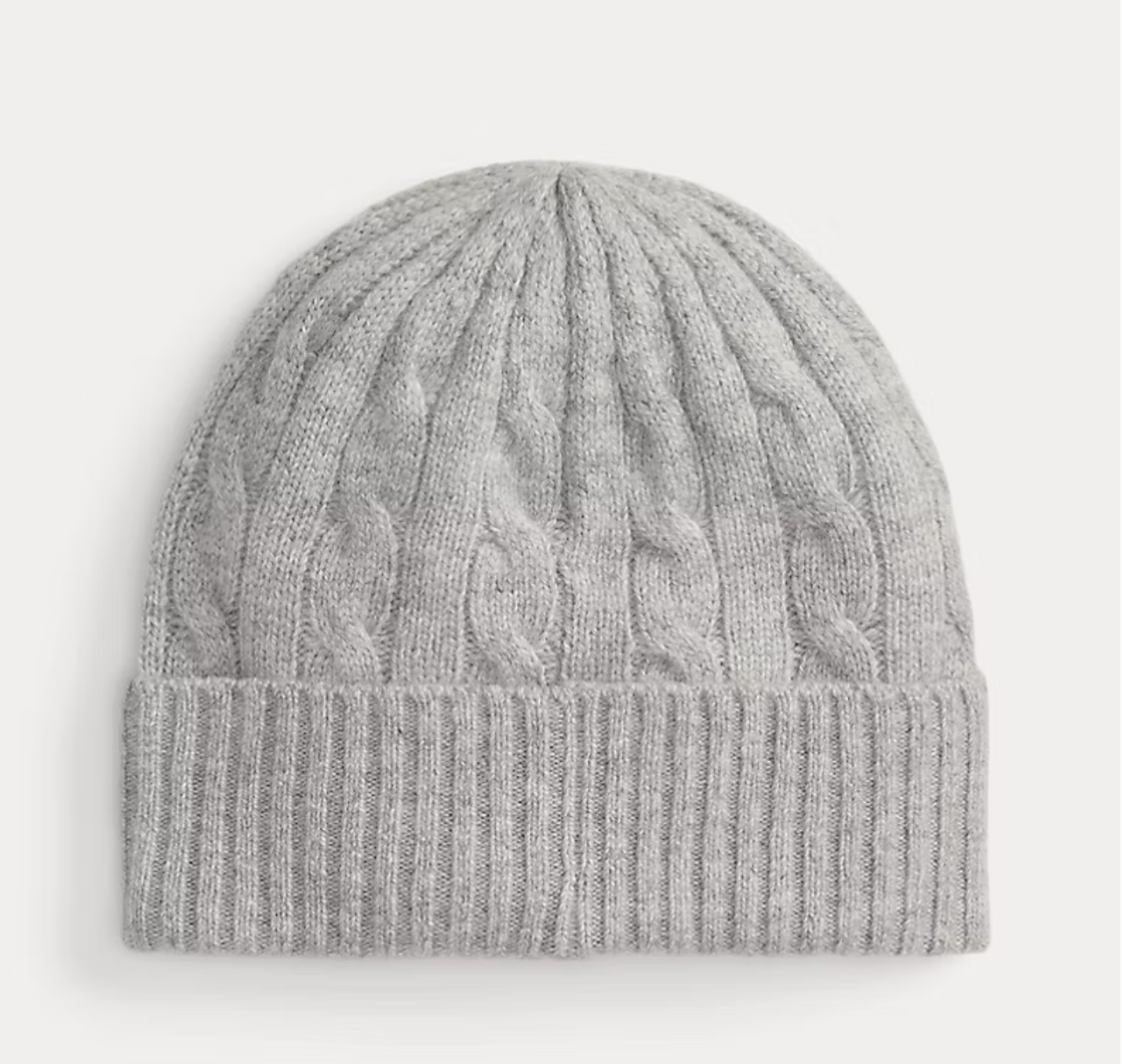 Polo Ralph Lauren Cable-Knit Wool-Cashmere Beanie