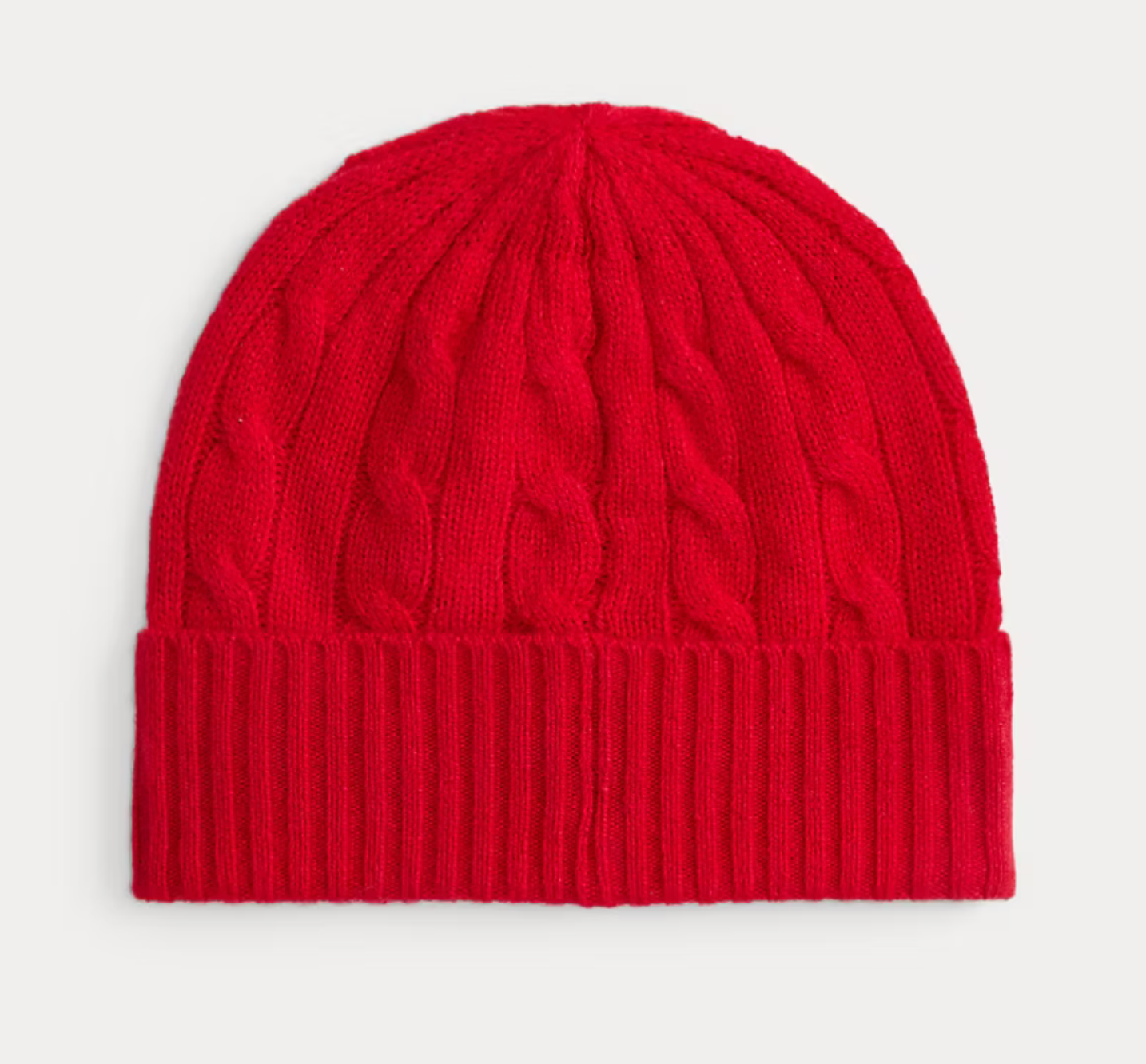 Polo Ralph Lauren Cable-Knit Wool-Cashmere Beanie