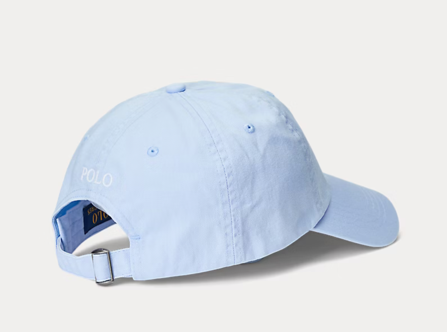 Polo Ralph Lauren The Iconic Cotton Chino Ball Cap - Office Blue