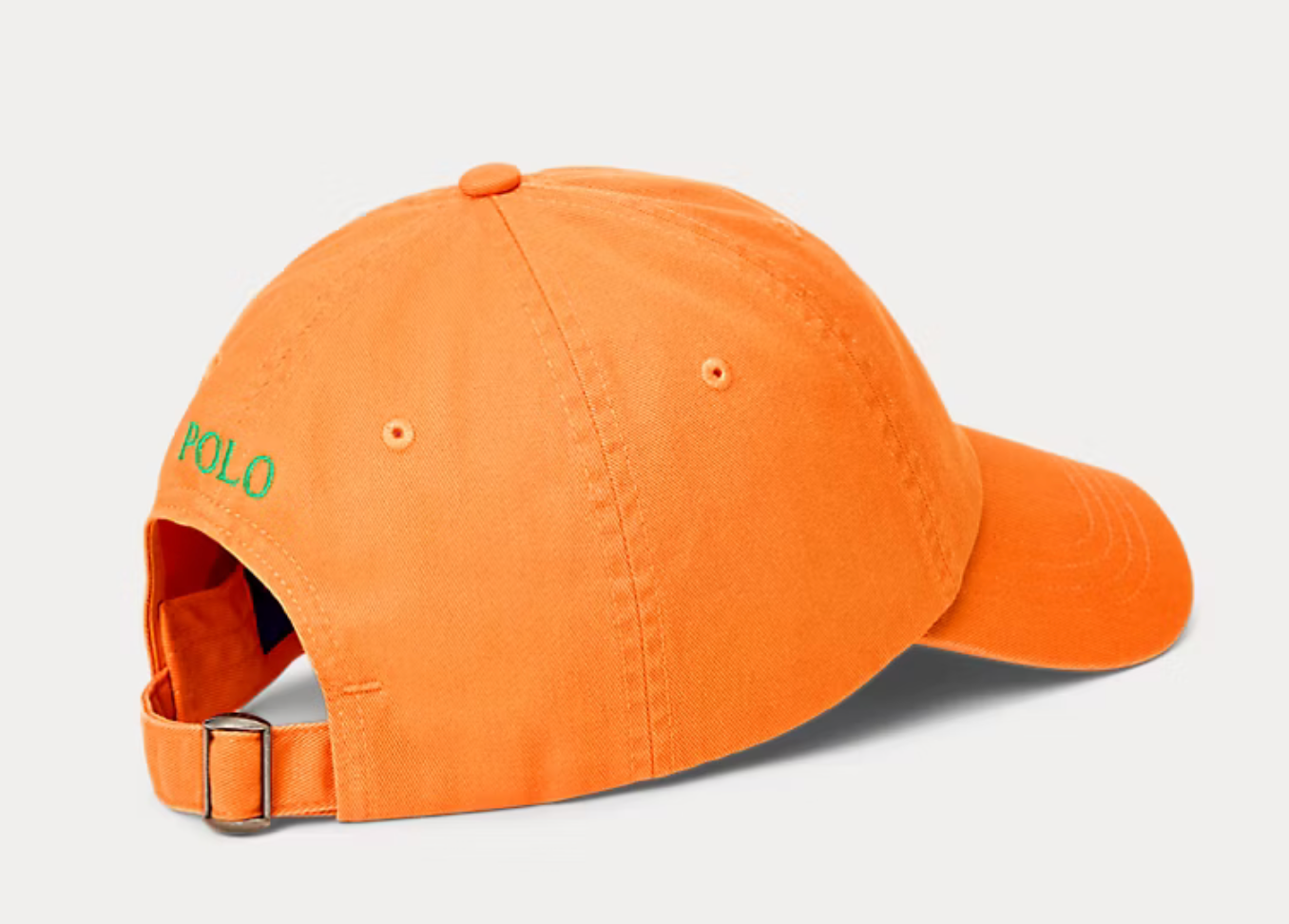 Polo Ralph Lauren The Iconic Cotton Chino Ball Cap - Bedford Orange