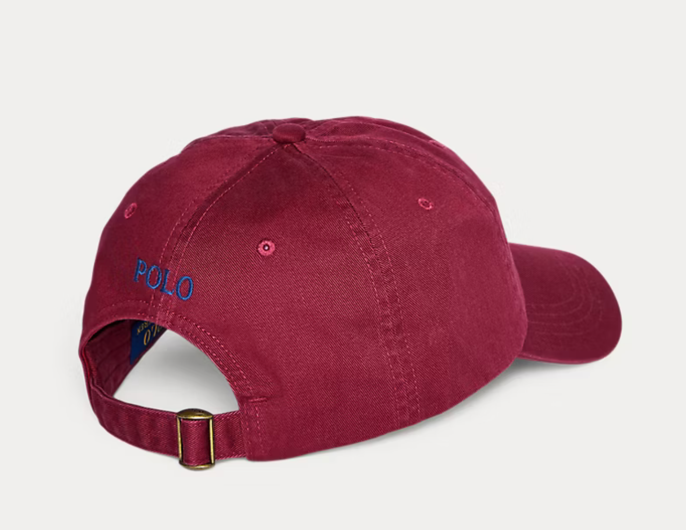 Polo Ralph Lauren The Iconic Cotton Chino Ball Cap - Classic Wine