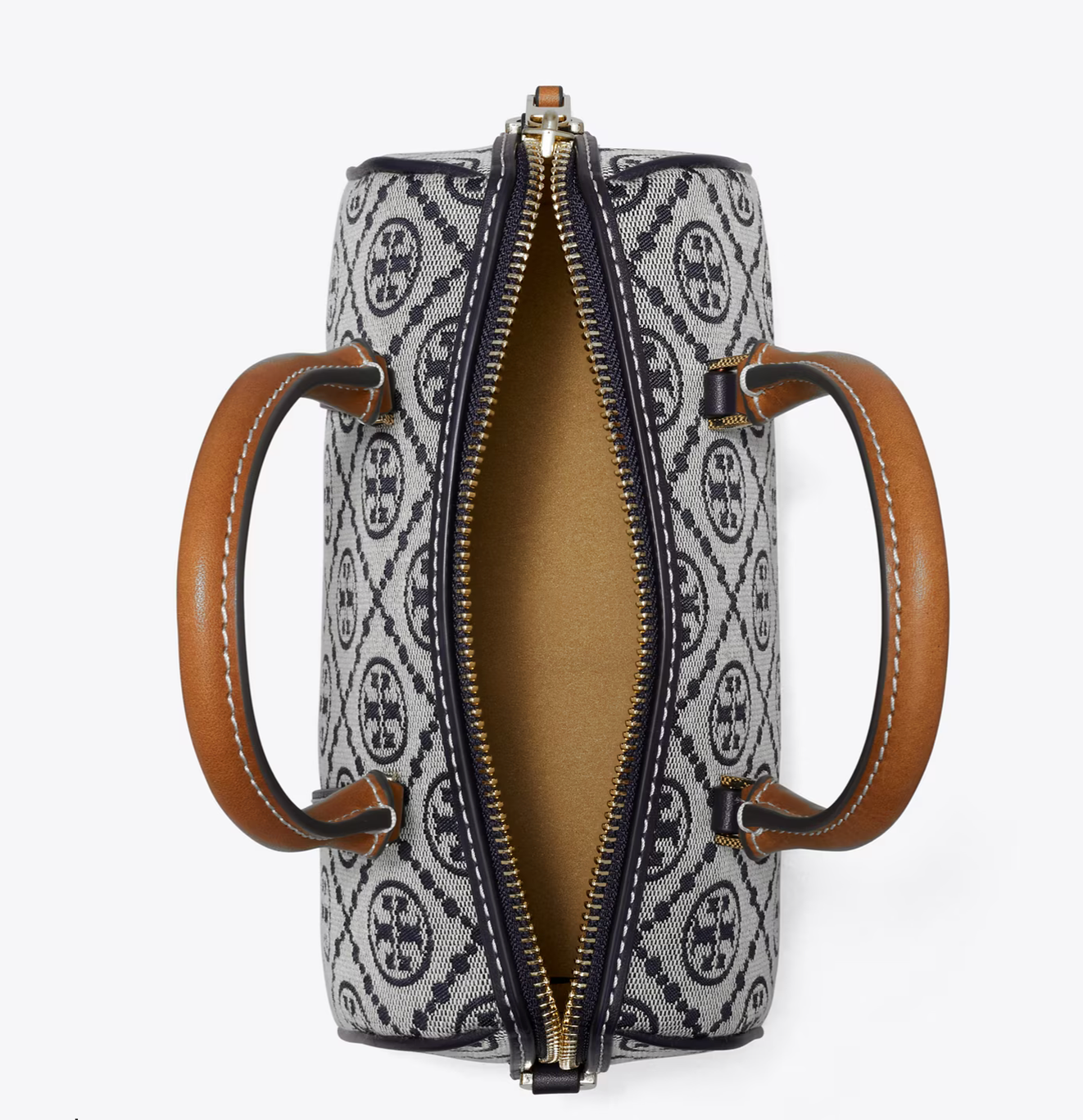 Tory Burch T Monogram Petite Barrel Bag