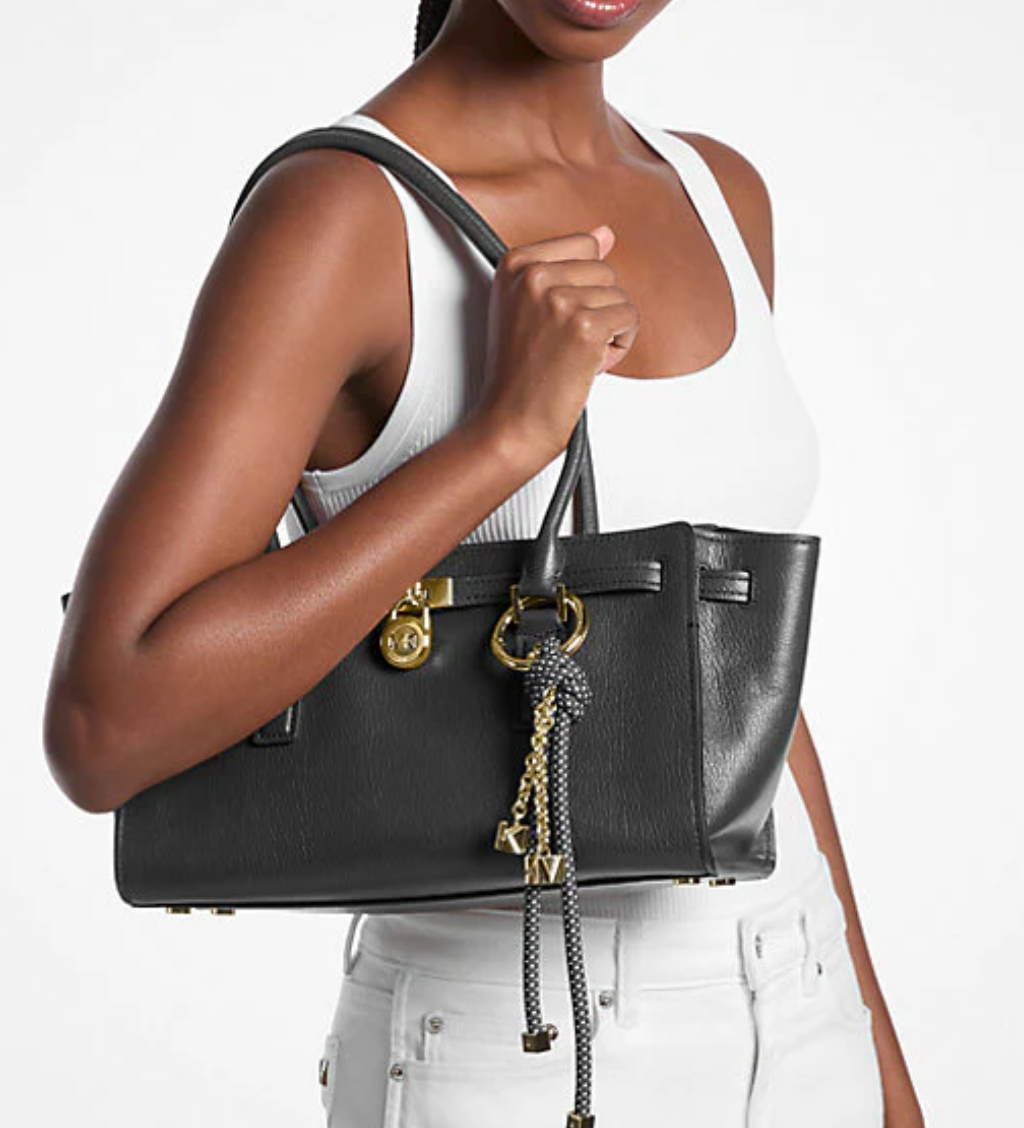 Michael Kors Hamilton Moderne Small Leather Satchel