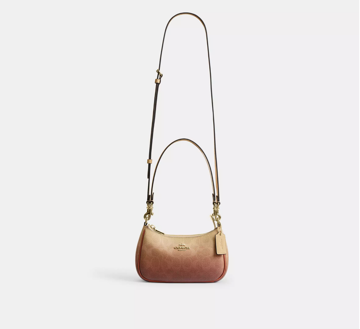 Coach Teri Mini Crossbody Bag In Ombre Signature