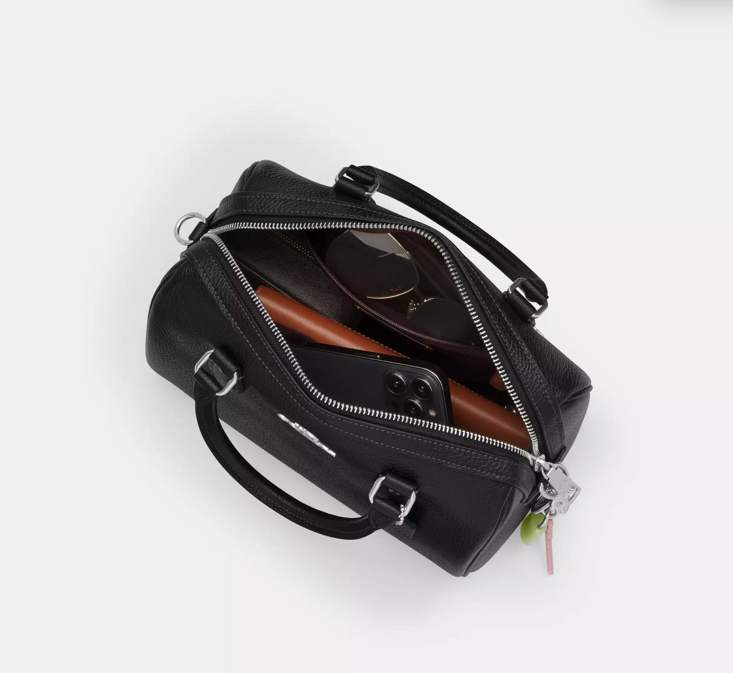 Coach Rowan Satchel Bag Kadın Deri Çanta
