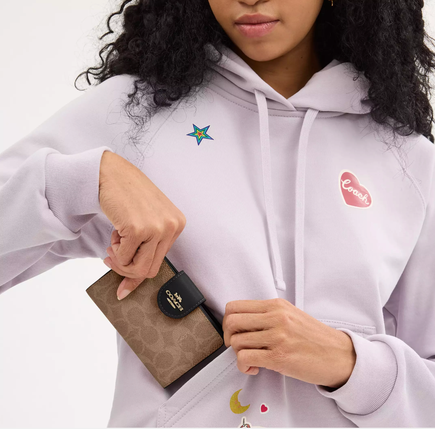 Coach Medium Corner Zip Kadın Cüzdan