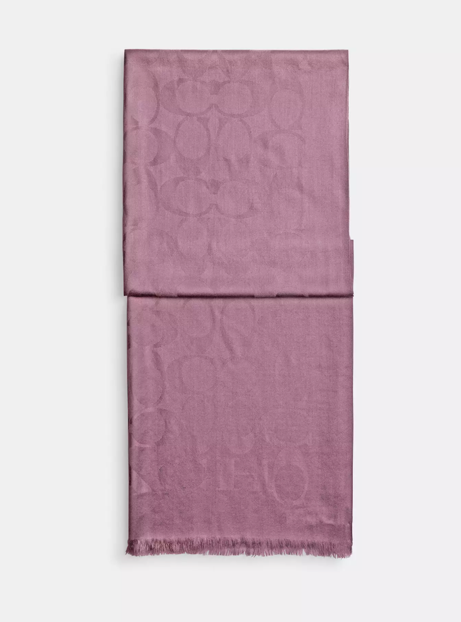 Coach Signature Wrap