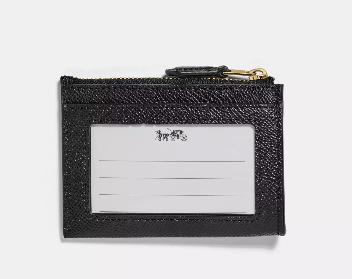 Coach Mini Skinny Id Case Kartlık