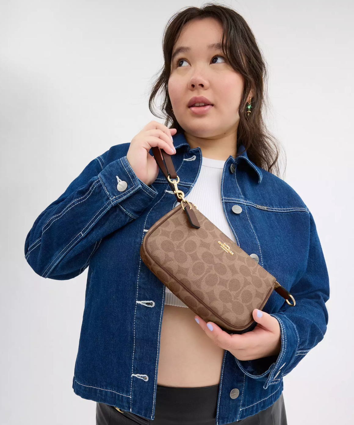 Coach Nolita 19 In Signature Canvas