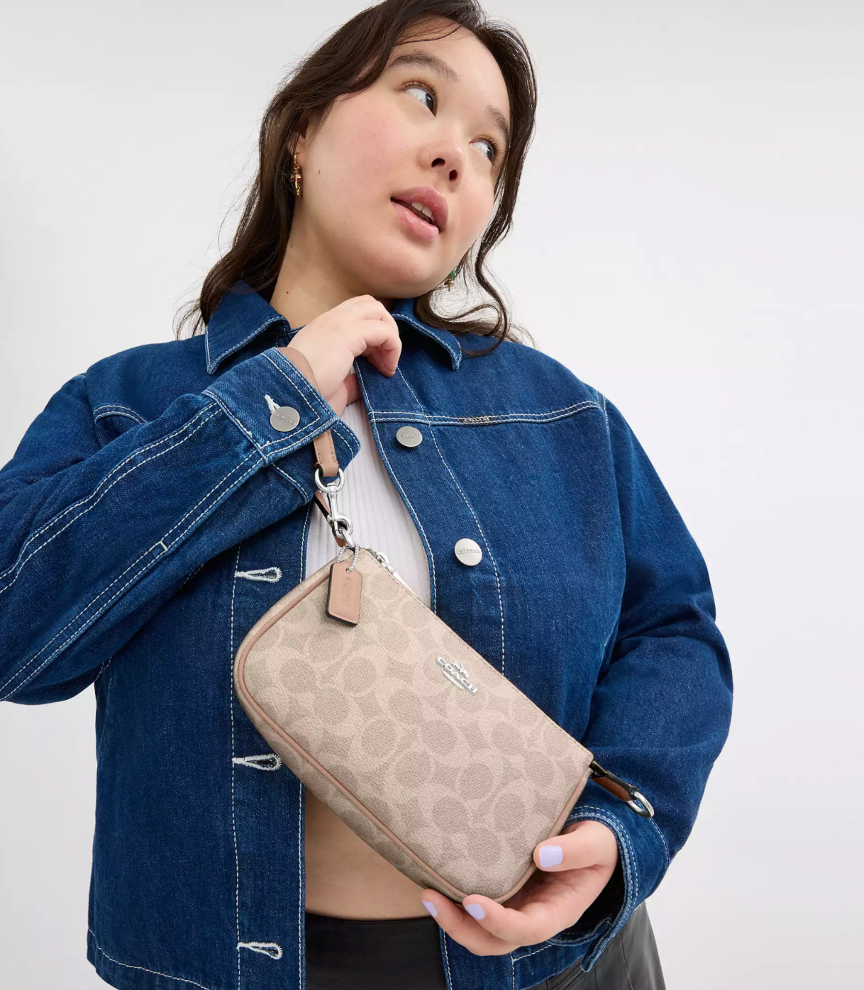 Coach Nolita 19 In Signature Canvas