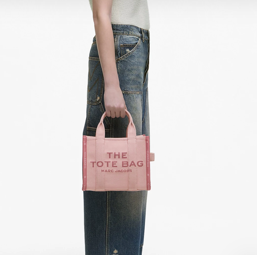 Marc Jacobs The Jacquard Small Tote Bag in Rose