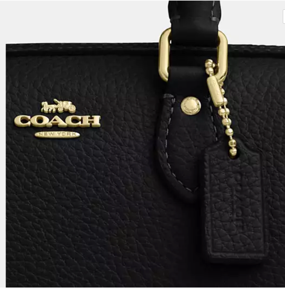 Coach Mini Rowan Crossbody Bag - Black