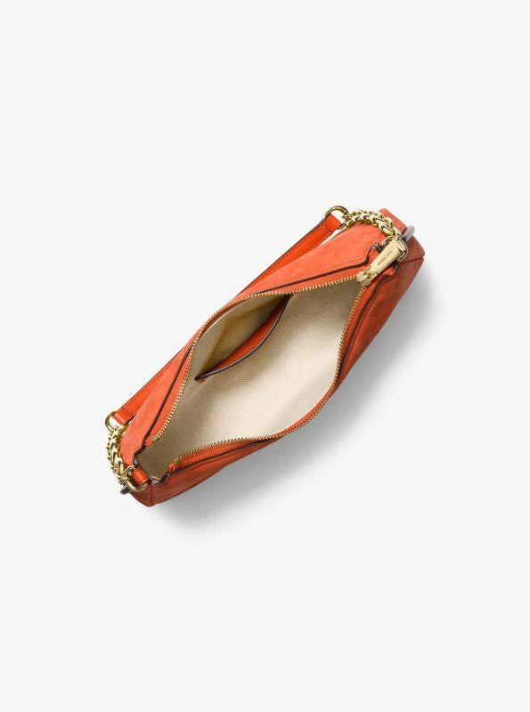 Michael Kors Nolita Medium Nubuck Chain Pochette