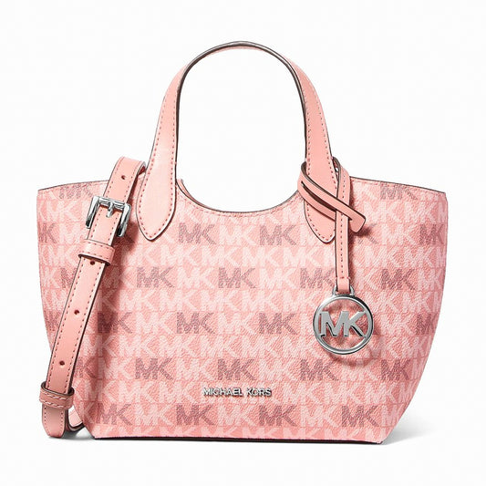 Michael Kors Maya Extra-Small Signature Logo Crossbody Bag - SUNSET ROSE