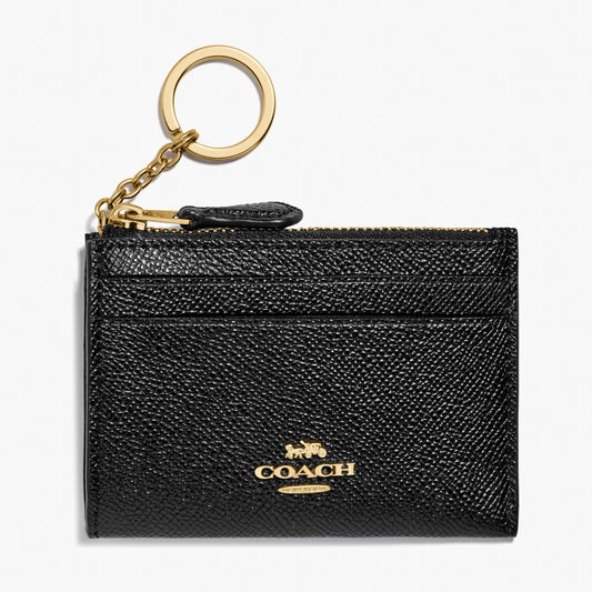 Coach Mini Skinny ID Case - Gold/Black