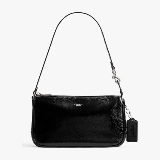 Coach Plaza Bag - Silver/Black