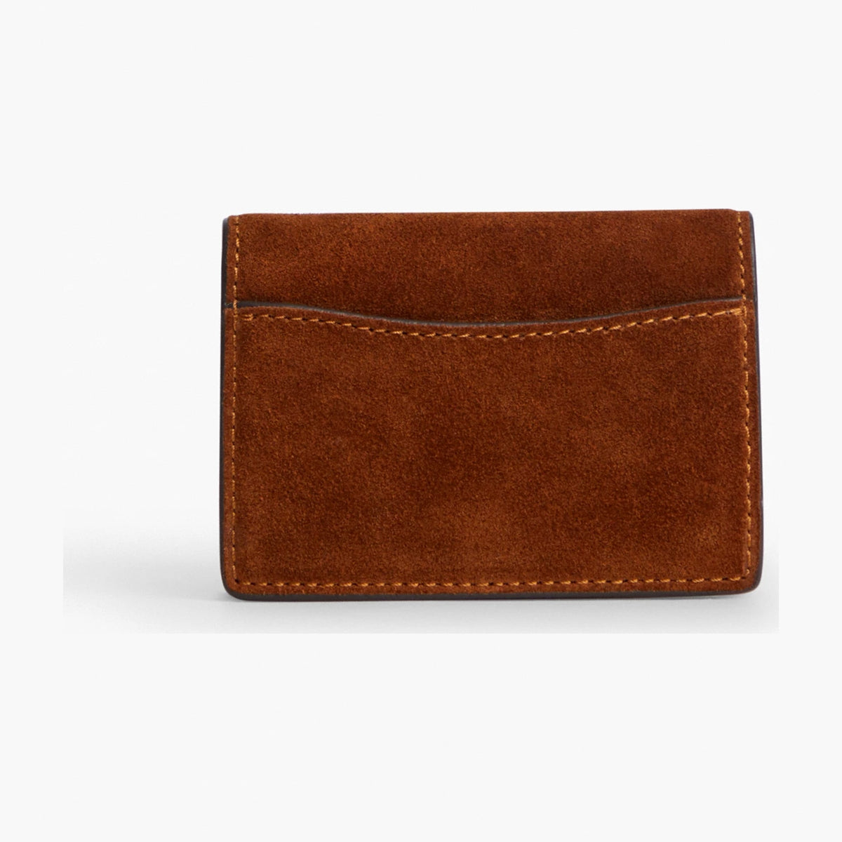 Coach Card Case With Charms - Gold/Warm Brown