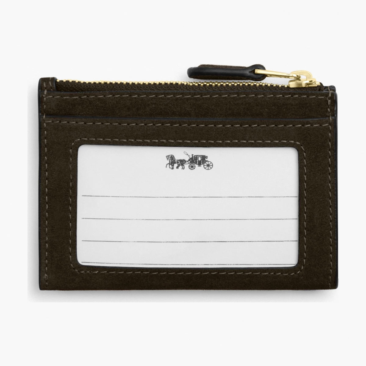 Coach Mini Skinny ID Case - Gold/Ebony