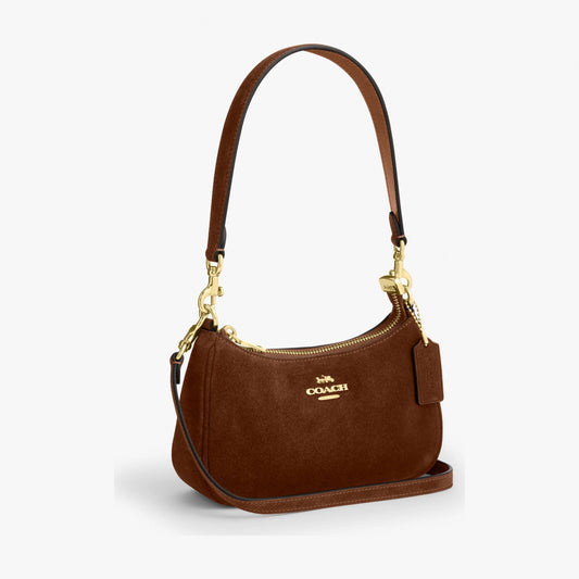 Coach Teri Mini Crossbody Bag - Gold/Warm Brown