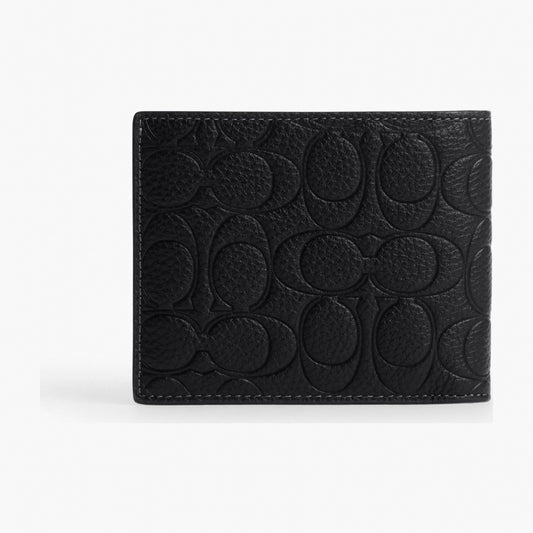 Coach 3-In-1 Wallet In Signature Leather - Black