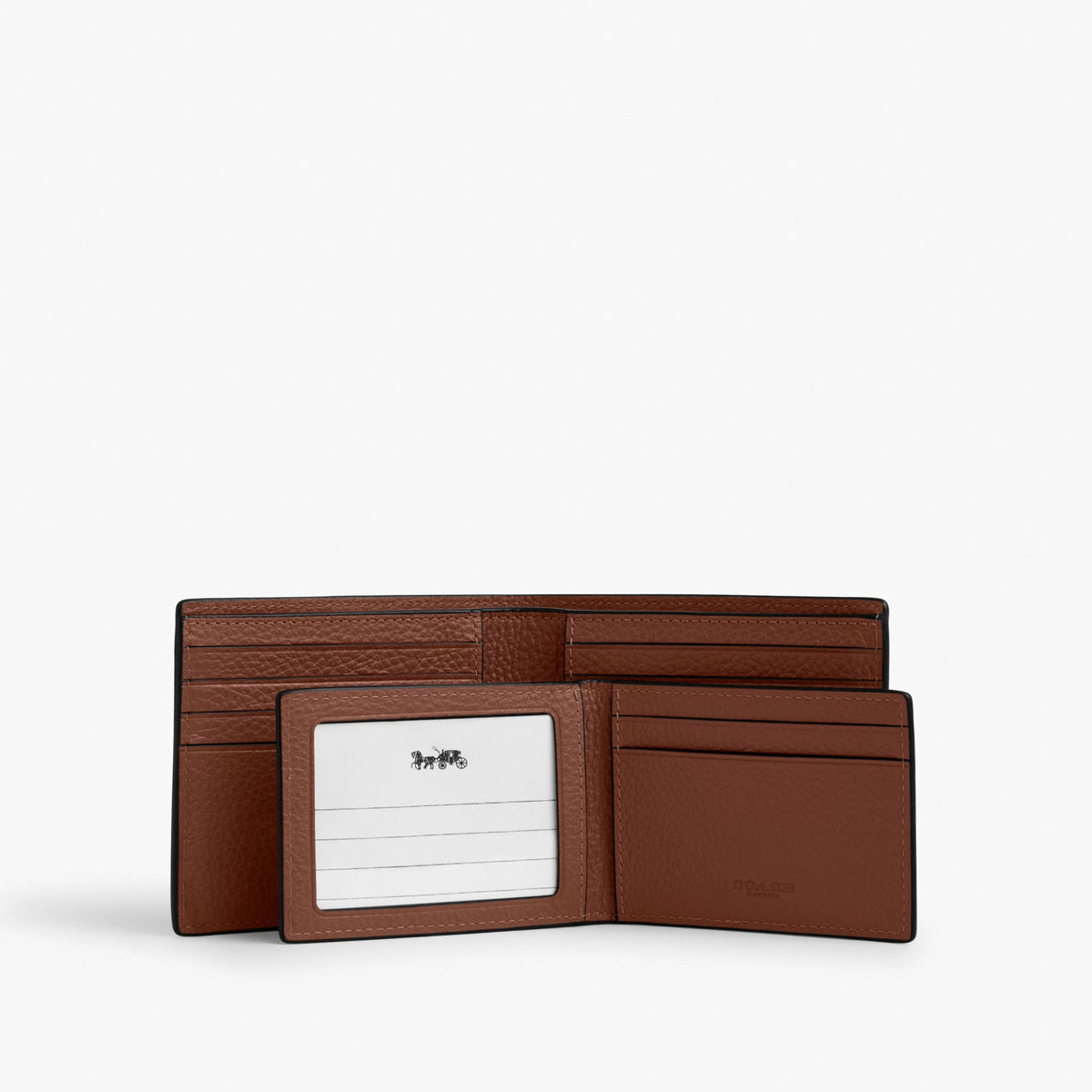 Coach 3-In-1 Wallet In Signature Leather - Vintage Brown